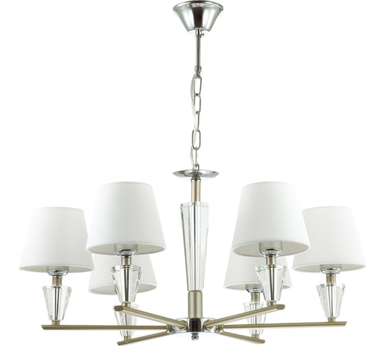Люстра LUMION LORAINE текстиль, E27, 6х60W 3733/6 1