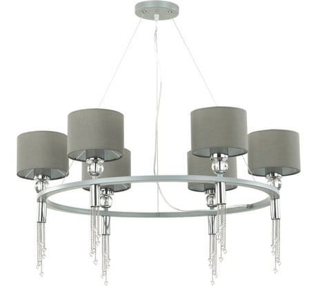 Люстра LUMION SANTIAGO текстиль, E27, 6х60W 4515/6