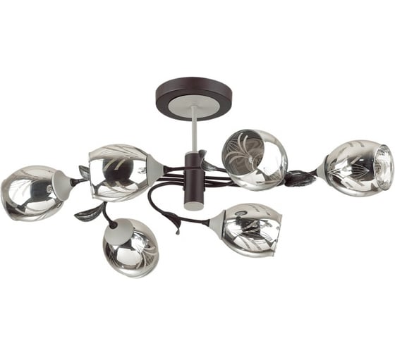 Потолочная люстра LUMION MELISSA стекло, E27, 6х60W 4527/6C 1