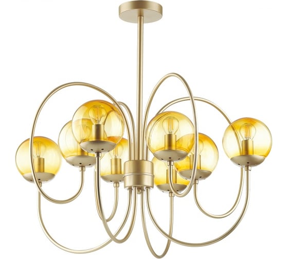 Потолочная люстра LUMION SCARLETT стекло, E14, 8х60W 4482/8C 1
