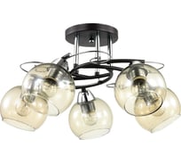 Потолочная люстра LUMION MELEFA стекло, E27, 5х60W 3507/5C
