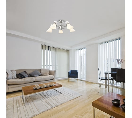 Потолочная люстра LUMION LACONICA стекло, E14, 5х40W 3498/5
