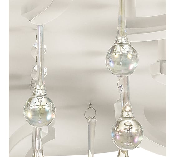Потолочная люстра LUMION JOJO LED, 84W, пластик, стекло 4448/84CL