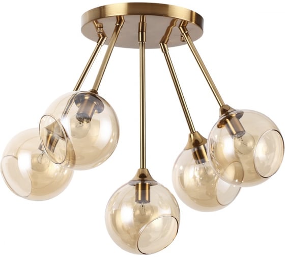 Потолочная люстра LUMION WILLOW стекло, E14, 5х60W 4460/5C 1