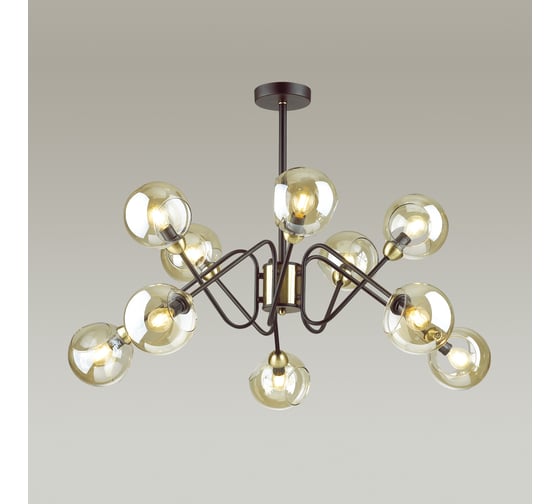 Потолочная люстра LUMION TIANA стекло, E14, 10х40W 4518/10C