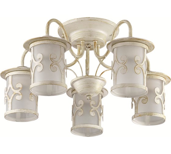 Потолочная люстра LUMION SEKVANA металл, стекло, E27, 5х40W 3125/5C