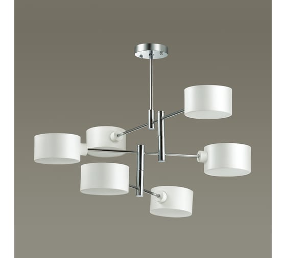 Потолочная люстра LUMION ASHLEY металл, пластик, E14, 6х60W 3742/6C