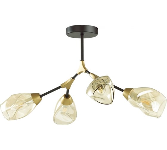 Потолочная люстра LUMION FAWN стекло, E14, 4х40W 4563/4C