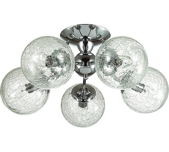 Потолочная люстра LUMION PALLA стекло, E14, 5х40W 3060/5C
