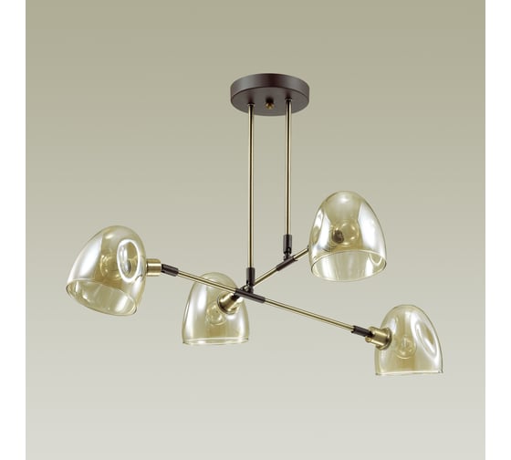 Потолочная люстра LUMION NOAH стекло, E14, 4х40W 4434/4C