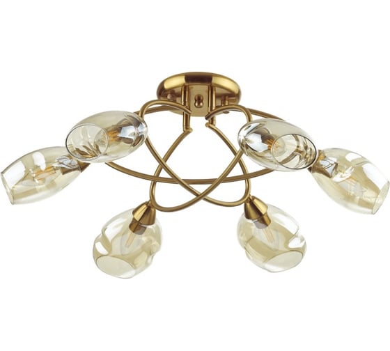 Потолочная люстра LUMION ORLA стекло, E14, 6х60W 4483/6C 1