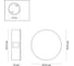 Настенный светильник с лучами ODEON LIGHT, металл LED 4W BEATA 4266/4WL 2
