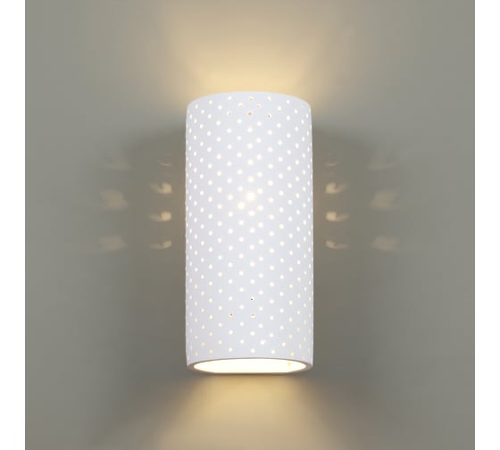 Настенный гипсовый светильник ODEON LIGHT, гипс E14 40W GIPS 4277/1W