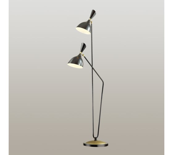 Торшер ODEON LIGHT, металл E14 2х40W RASTO 4665/2F