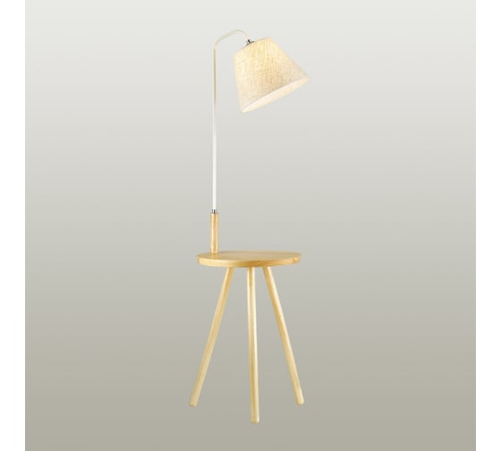 Торшер со столиком ODEON LIGHT, ткань E27 1х60W KALDA 4667/1F
