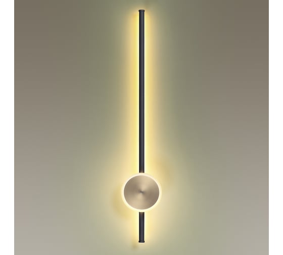 Настенный светильник с лучами ODEON LIGHT, металл LED 18W STILO 4256/18WL