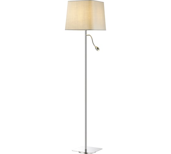 Торшер ODEON LIGHT, с подсветкой ткань E27 LED 1х60W 3W EDIS 4115/1F
