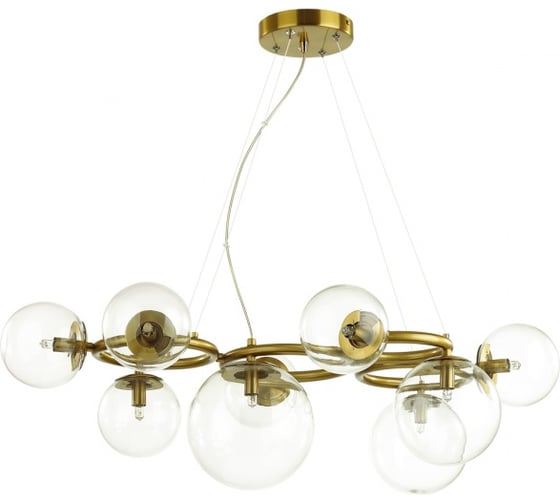 Подвесной светильник ODEON LIGHT, стекло G9 40W NUVOLA 4276/9