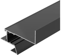 Профиль Arlight СEIL-S18-SHADOW-SIDE-3000 BLACK 3м 047639