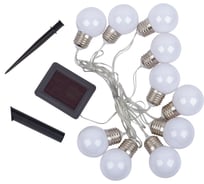 Садовая гирлянда на солнечной батарее Uniel USL-S-126/PT1800 FROST BULBS UL-00012697