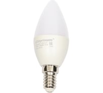Светодиодная лампа Спутник LED C37 10W/3000K/E14