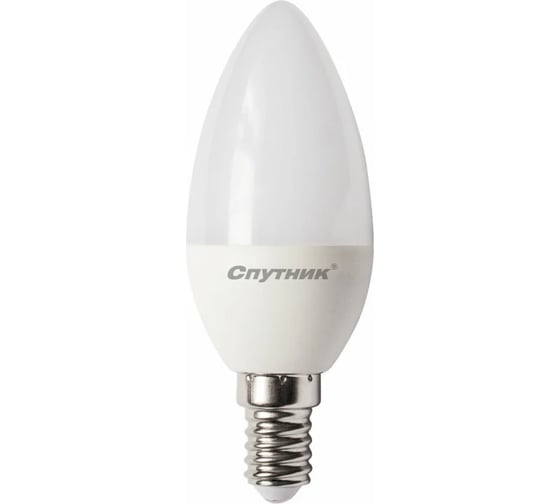 Светодиодная лампа Спутник LED C37 12W/4000K/E14