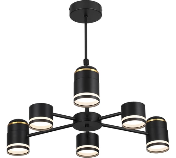 Люстра потолочная LUMION GX53 LED 6*10W 3*5W VIRSAVA 8234/6 8234\6C