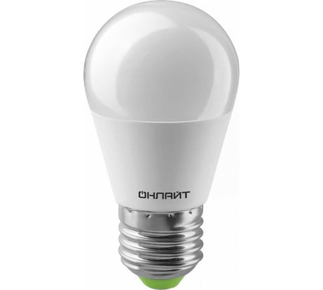 Лампа ОНЛАЙТ 90 545 OLL-G45-13-230-2.7K-E27-FR (PRO 90-240 В) 90545