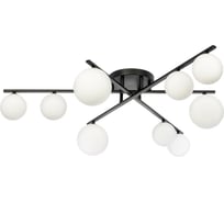 Люстра потолочная Citilux GLOB чёрная CL209291