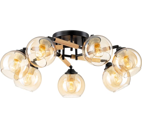 Люстра поворотная Citilux TIKA чёрная CL133171