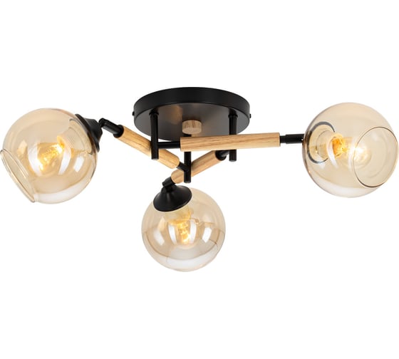 Люстра поворотная Citilux TIKA чёрная CL133131