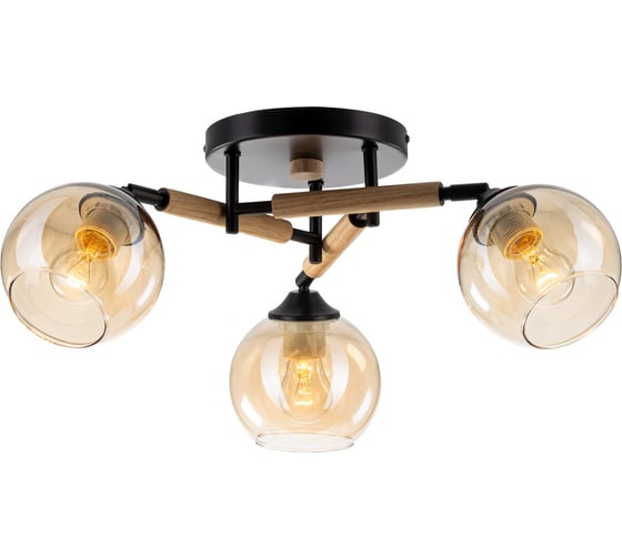 Люстра поворотная Citilux TIKA чёрная CL133131