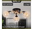Люстра поворотная Citilux TIKA чёрная CL133131 12