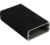 Профиль МЕТА-МИ MI-OCMP алюминиевый ANOD BLACK 88x36,5x200мм MI PR-0803