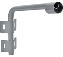Кронштейн IEK КР-2 D=60 L=500 монтаж. лента 2 хомута серый LT-DKU0D-CR-60-50-22-K03