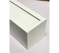 Профиль МЕТА-МИ MI-LINE 50 алюминиевый, WHITE, 2000 мм MI PR-0612