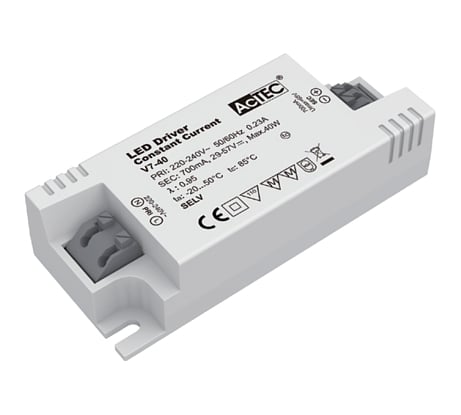 Блок питания AcTEC 24-47В, 40Вт, IP20, 0,85A, 100x43x28мм, V7-40-850