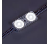 Светодиодный модуль MAKSILED 20 шт, 0,96Вт/0,48Вт, 24В, IP65, 2smd 2835, 170лм/90лм, холодный белый, ML-M2DP-L-2835-CW-24V