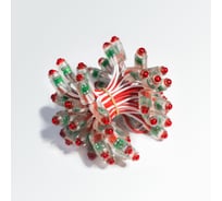 Светодиодный пиксель MAKSILED DIP 50шт, d 9 мм, 12В, 0,2Вт, красный, ML-1PIX-5R-SFF