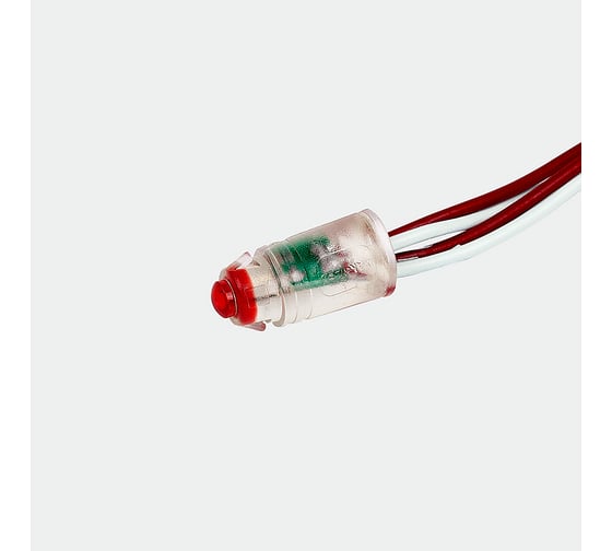 Светодиодный пиксель MAKSILED DIP 50шт, d 9 мм, 12В, 0,2Вт, красный, ML-1PIX-5R-SFF