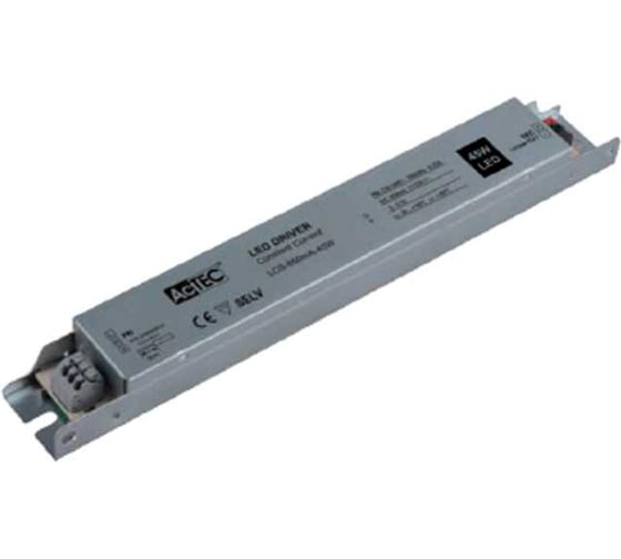 Блок питания AcTEC 20-46В, 65Вт, IP20, 1,4A, 280x38x28мм, LCS-1400mA-65W 1