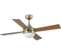 Потолочный вентилятор Faro Mini Icaria Old Gold 59016
