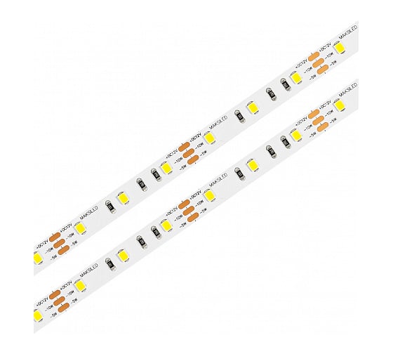 Светодиодная лента MAKSILED 5м, 12В, 5/10/14 Вт/м, 60SMD(2835)/м, IP20, 6500К, 8мм, ML-R60-2835-SA-MULTI-CW-S-6500K