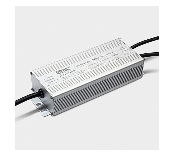 Блок питания AcTEC 30-50В, 120Вт, IP67, 2,4A, димм, DALI, 191x70x40мм, V2-120-2400D