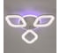 Люстра De City Мадлен 80+22W LED 220 V (пульт) 424014004 2