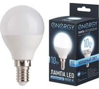 Лампа светодиодная Energy LED G45-10-E14-6500 109320