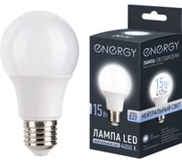 Лампа светодиодная Energy LED А60-15-E27-4000 109311