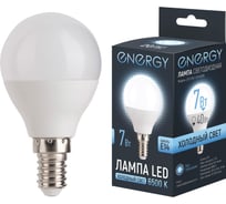 Лампа светодиодная Energy LED G45-7-E14-6500 109317