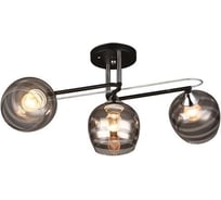 Люстра IMEX потолочная MD. 1042-3-S BK+CH