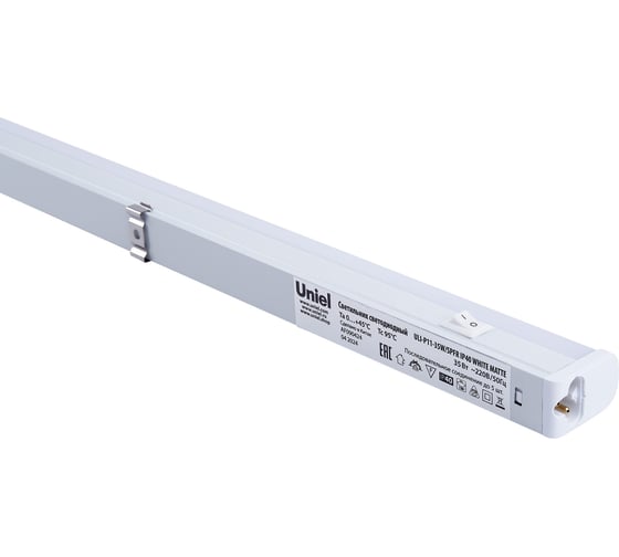 Светильник для растений светодиодный линейный Uniel ULI-P11-35W/SPFR IP40 WHITE MATTE UL-00011866